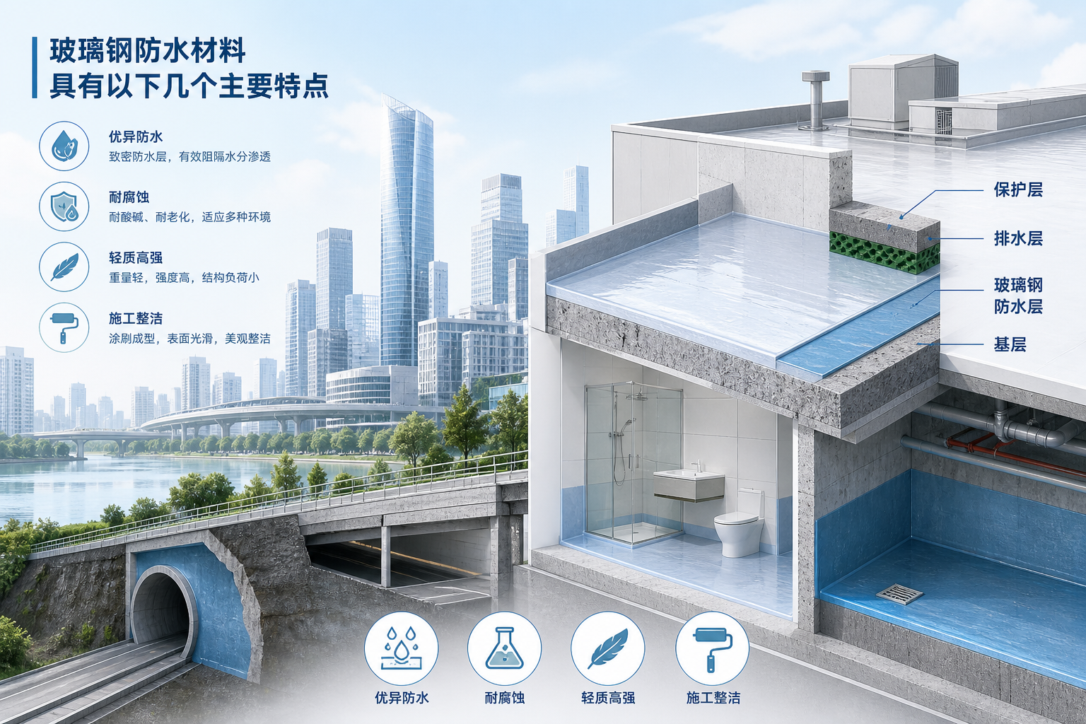 2023年玻璃钢防水材料市场趋势分析,关注 克孜勒苏 发展