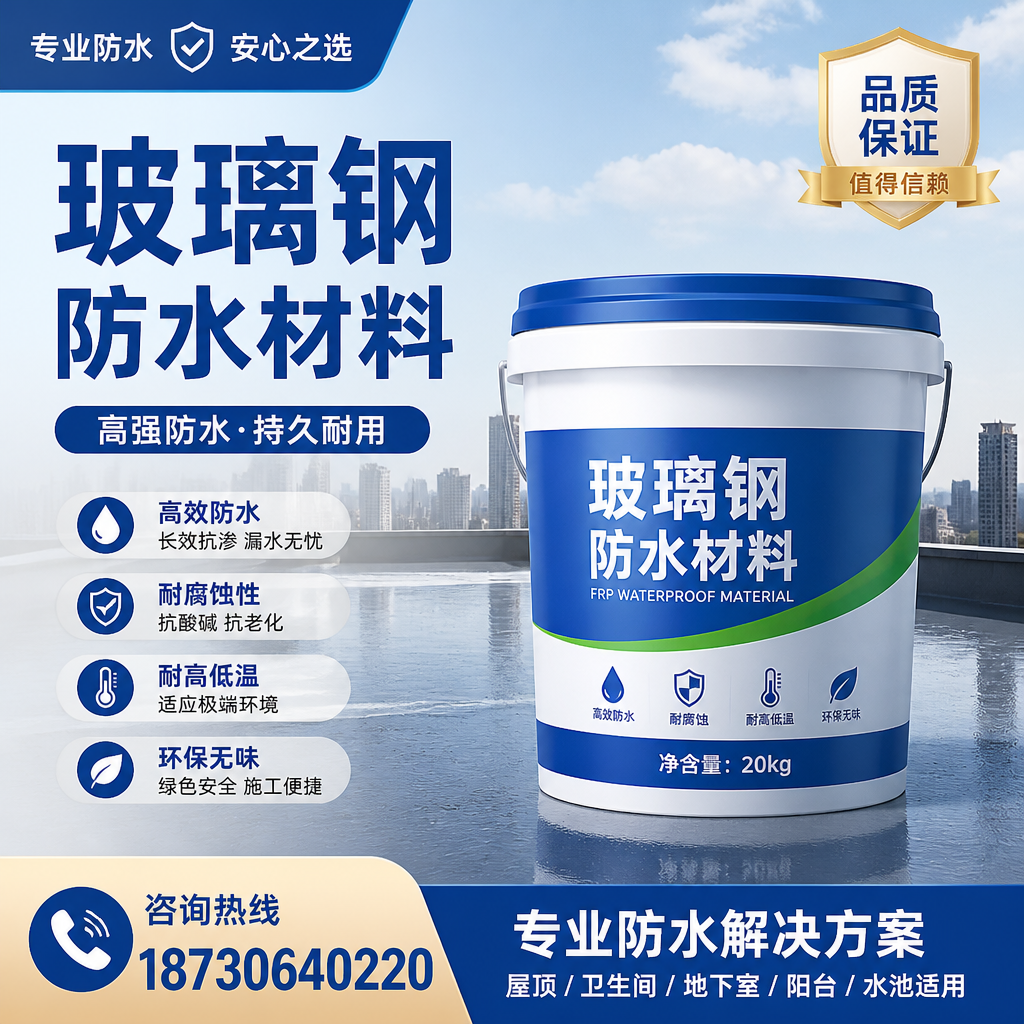 了解玻璃钢防水材料的市场趋势,克孜勒苏 企业不可不知
