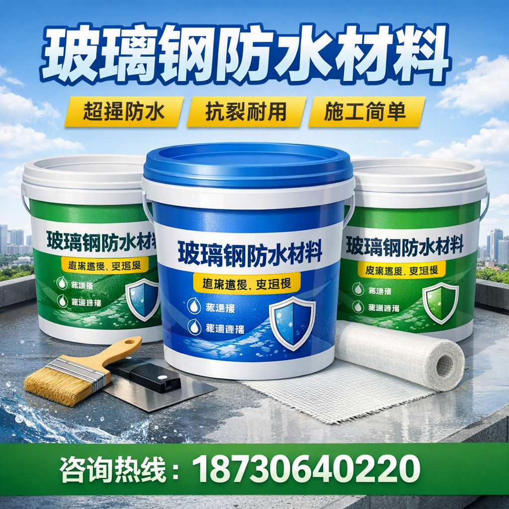 了解玻璃钢防水材料的市场趋势,克孜勒苏 企业不可不知